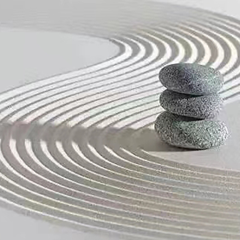 白沙石英砂酒店垃圾桶烟灰缸灭烟白色细沙子天然白石子白色造景沙