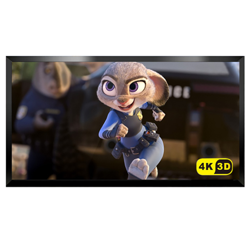 经科JK画框投影幕布投影机小边框H3-FL/W2背投软幕92寸16:9