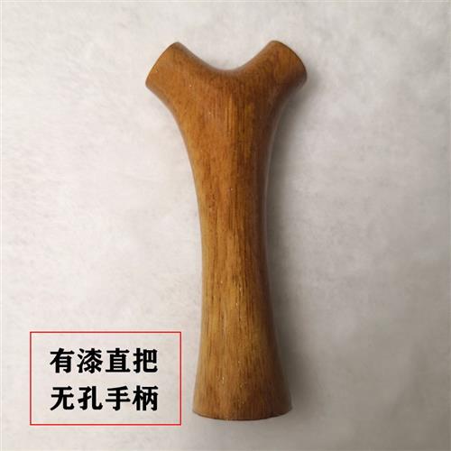 进口实木溪流捞网diy手柄路亚马口捞鱼网手工握把渔具配件垂钓品