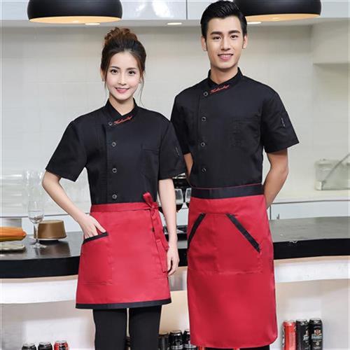 朵奈诗酒店厨师服春秋装饭店中西餐厅食堂后厨厨师工作服男女面包