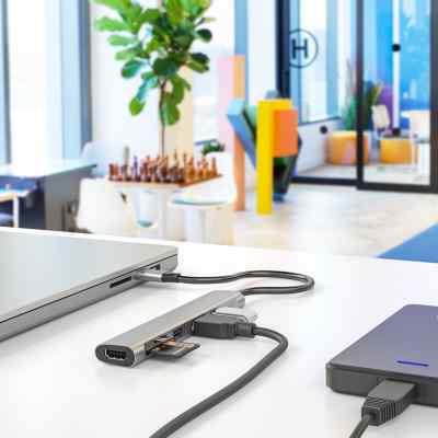 极速USB-C转换器Surface Pro 9电脑扩展坞USB HUB延长线微软Surfa