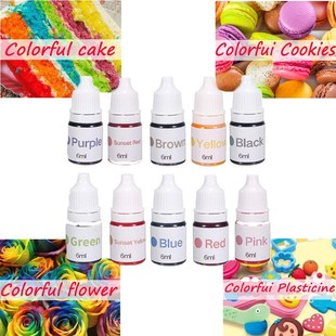 10 Colors Dyes Soap Making Coloring Set Liquid Kit