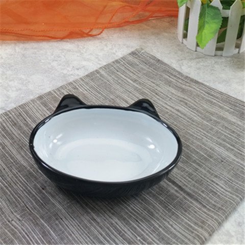 小号狗碗猫碗水碗粮碗狗盆猫盆饭盆食盆可爱宠物日用品单碗陶瓷