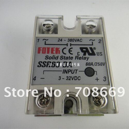 好货Solid State Relay SSR-60 DA 60A 3-32VDC 24-380VAC