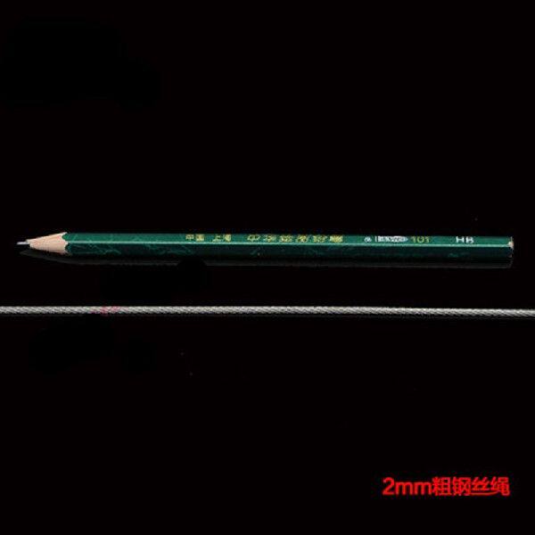 5 Meter Steel Flexible Wire Rope soft Cable Transparent