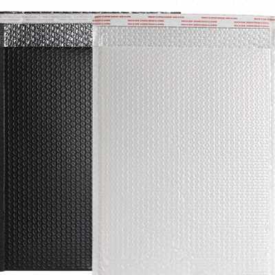 极速2023黑色共挤膜气泡信封袋防水打包自封袋子服装包装快递袋加