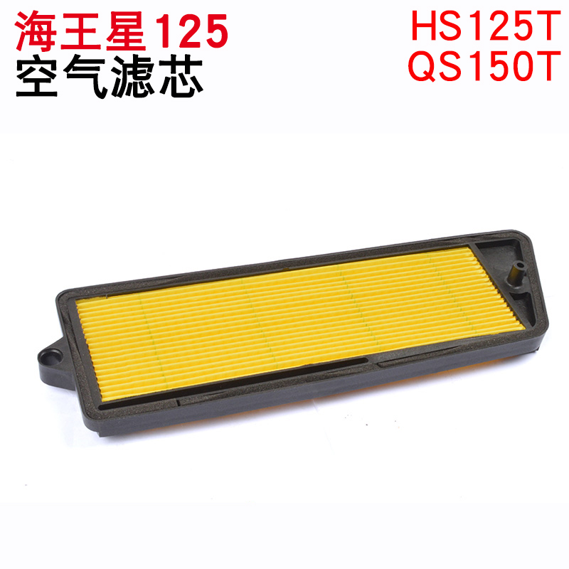 踏板摩托车海王星HS125T AN125T福星HS125T-2空气过滤器空滤芯