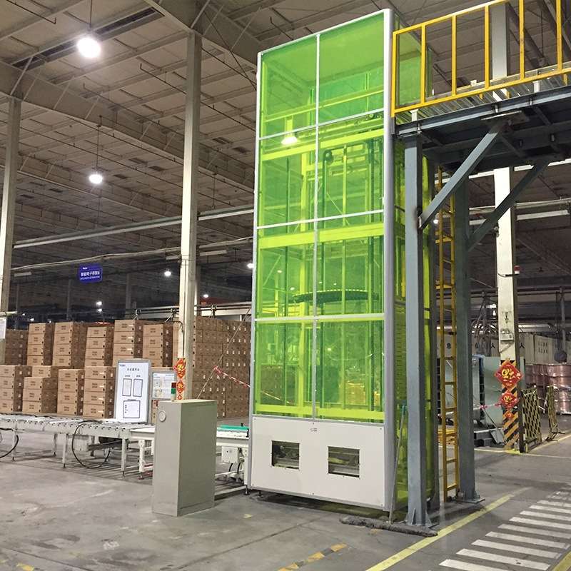 重载自动输送升降机连续式小货梯CE垂直链条托盘往复式提升机