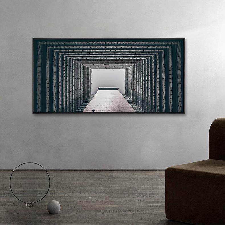 现代简约客厅装饰画黑白建筑北欧卧室横版挂画样板房壁画,农机/农具/农膜,播种栽苗器/地膜机,淘宝优惠券,粉丝福利购,淘宝优惠卷