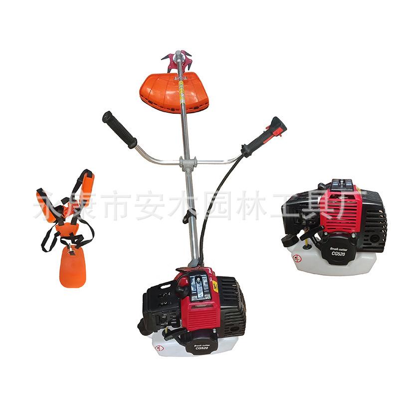 单肩侧挂 优质52CC 二冲程多功能割草机 2-Stroke Brush Cutter