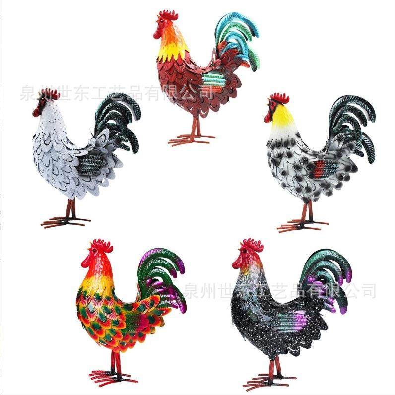 世东跨境创意立体铁艺公鸡户外庭院仿真雕像动物摆件花园装饰,农机/农具/农膜,播种栽苗器/地膜机,淘宝优惠券,粉丝福利购,淘宝优惠卷