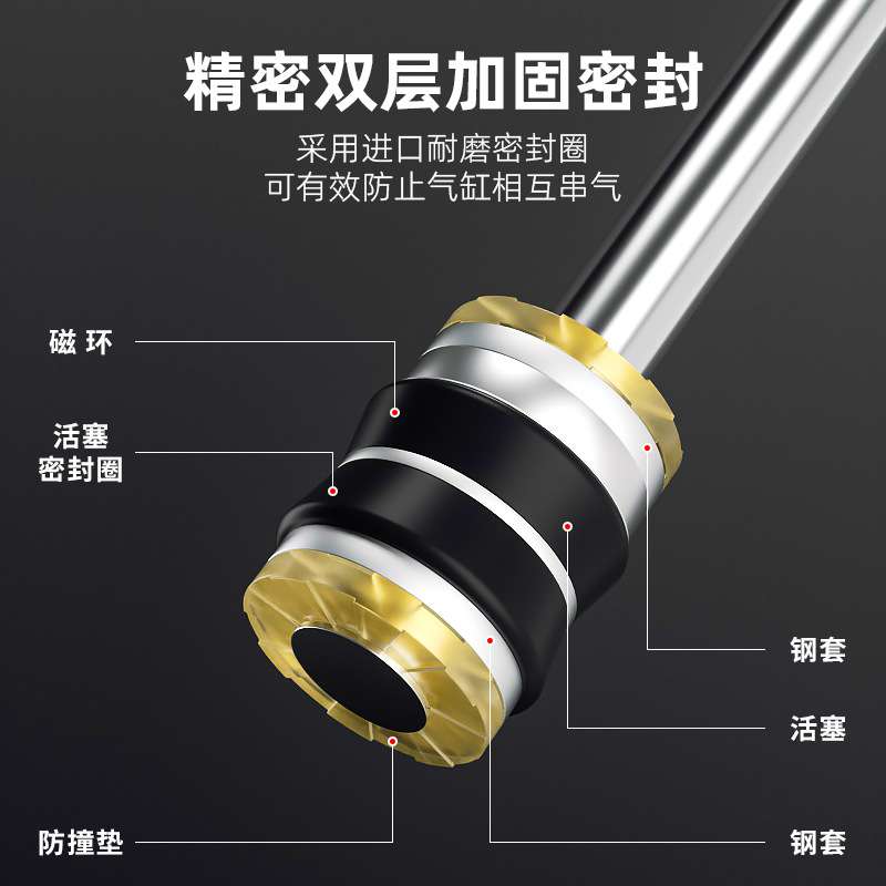 cdu气缸小型气动自由安装微型 CU10/16/20/25/15×5x30-40-50-100