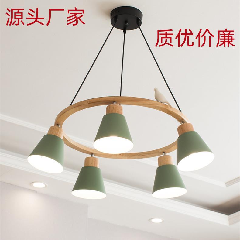 北欧客厅吊灯现代简约创意大气卧室创意餐厅灯轻奢主卧灯具D3002