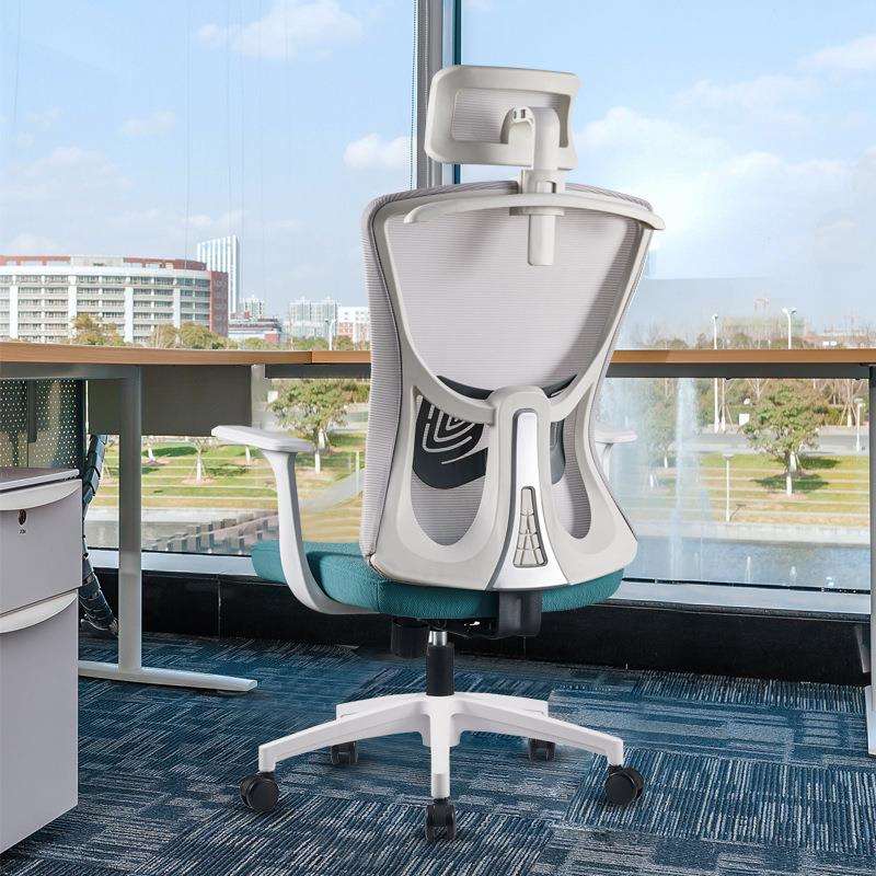 会议椅子电脑椅办公椅舒适久坐人体工学护腰电竞椅子家用靠背转椅