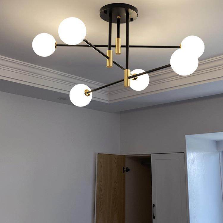 北欧吊灯分子现代简约创意设计师奶白玻璃魔豆餐厅客厅网红卧室灯,农机/农具/农膜,播种栽苗器/地膜机,淘宝优惠券,粉丝福利购,淘宝优惠卷