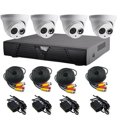 家用监控套装 家用监控设备套装 安防工程 4CH CCTV dvr kit