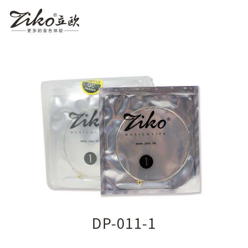 ZIKO立欧琴弦DP系列磷青铜民谣木吉他弦1号2号3号 单弦50条一盒