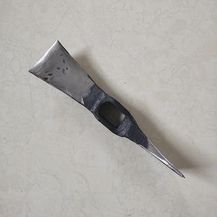 双头斧月牙弧形榔头锰钢刨锛刨斧刨奔挖蜂桶工具木工锄木柄锛镐