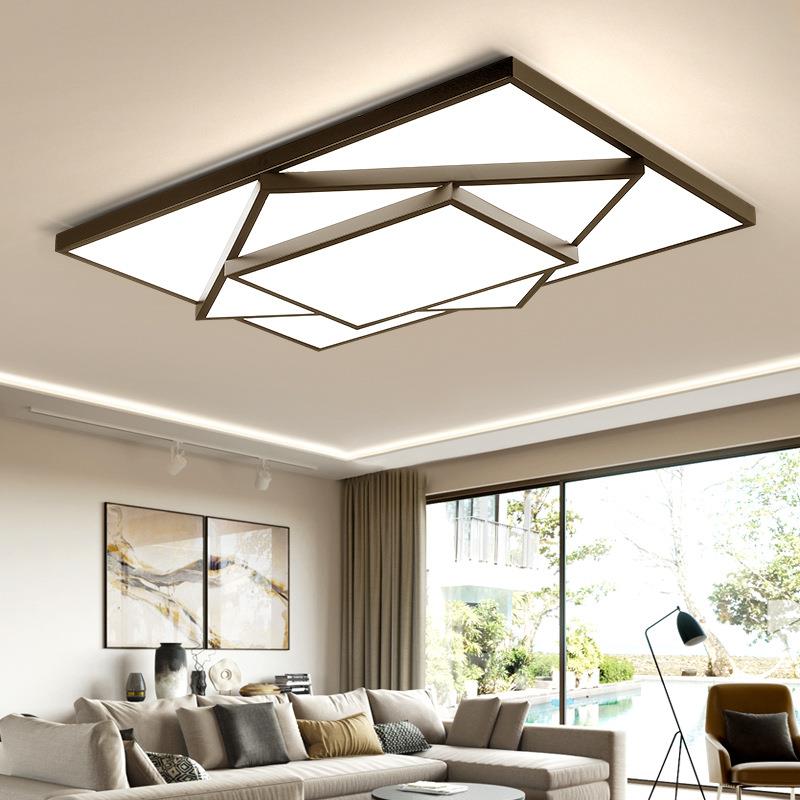 led吸顶灯长方形客厅灯北欧简约现代家用卧室过道阳台灯具