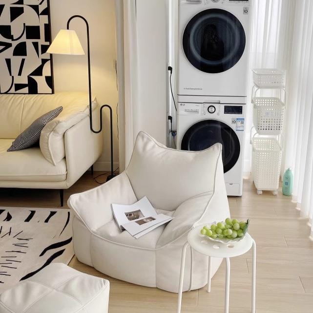 豆袋懒人沙发榻榻米设计可躺可睡休闲简约轻奢客厅豆袋