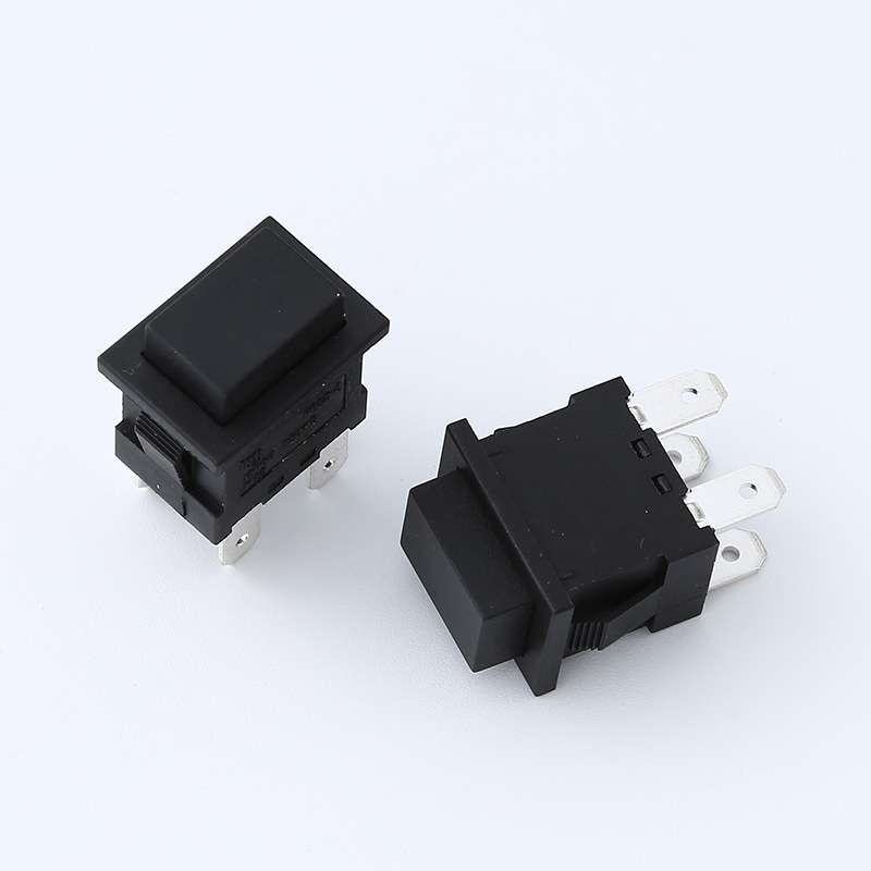 方型带灯按钮开关PBS2-5 大电流10A 自锁无锁方型开关15*21MM