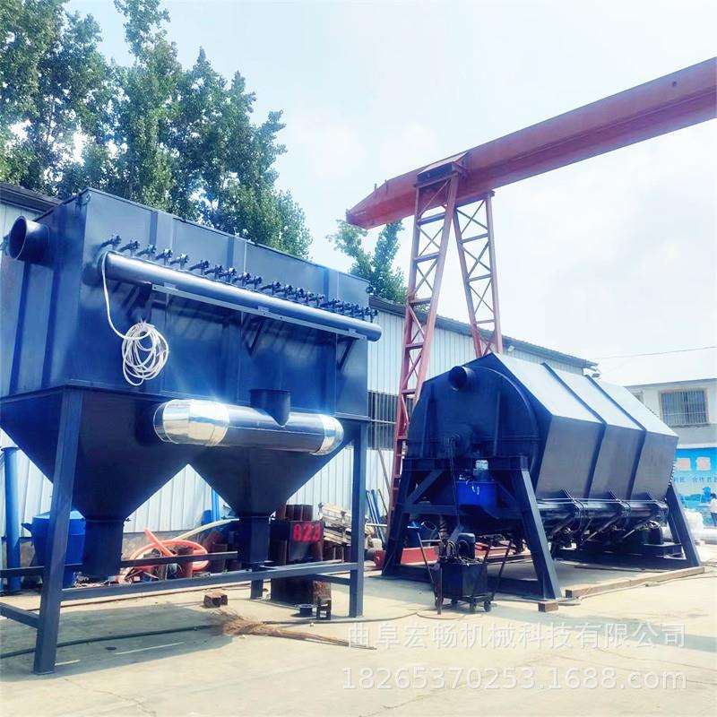 五金件去毛刺抛光机 抽尘式六角滚筒干磨除锈机 石砖倒角研磨机