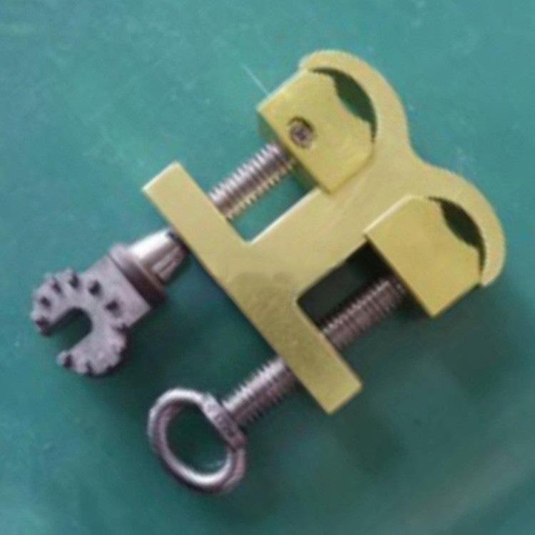 ZF011613水平锁杆线夹架空线路导线固定杆夹防触电双引流线夹