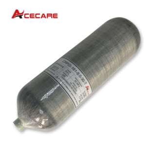 9l气瓶碳纤维瓶空气呼吸器复合便携高压瓶9L气罐高压30mpa气瓶