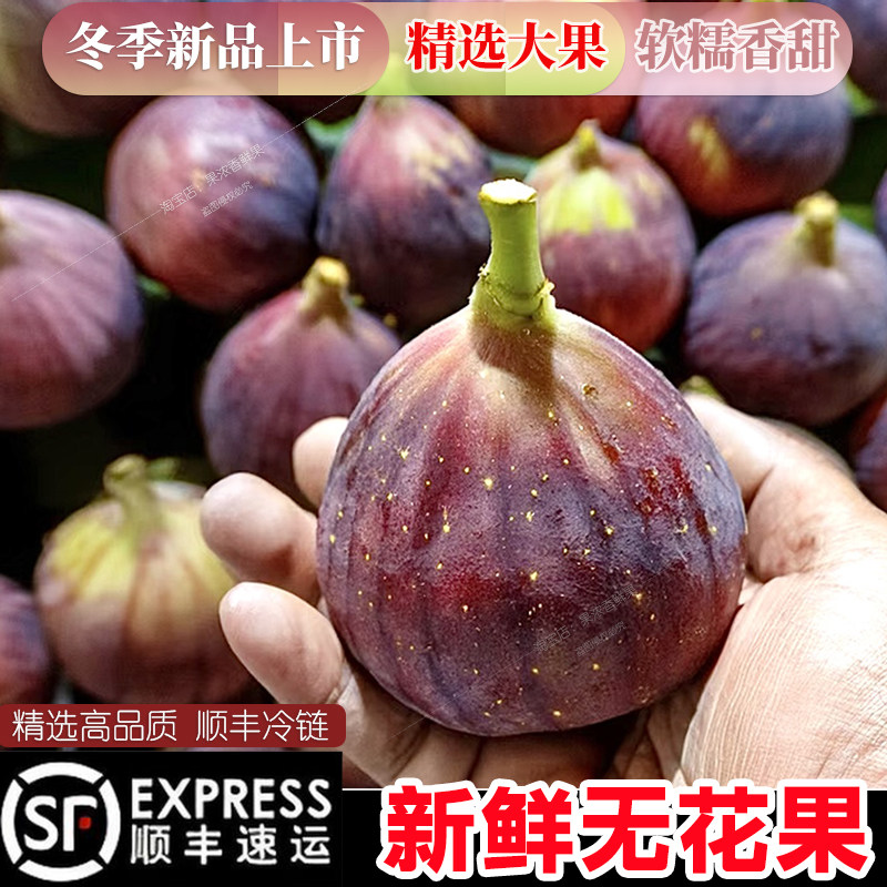 顺丰现货新鲜无花果云南现摘现发无花果软糯糖包子孕妇水果一整箱,水产肉类/新鲜蔬果/熟食,无花果,淘宝优惠券,粉丝福利购,淘宝优惠卷