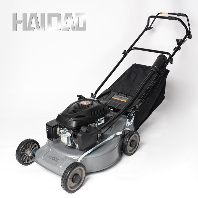 HP225动力草坪机手推式割草机21寸打草机铝合金底盘剪草机
