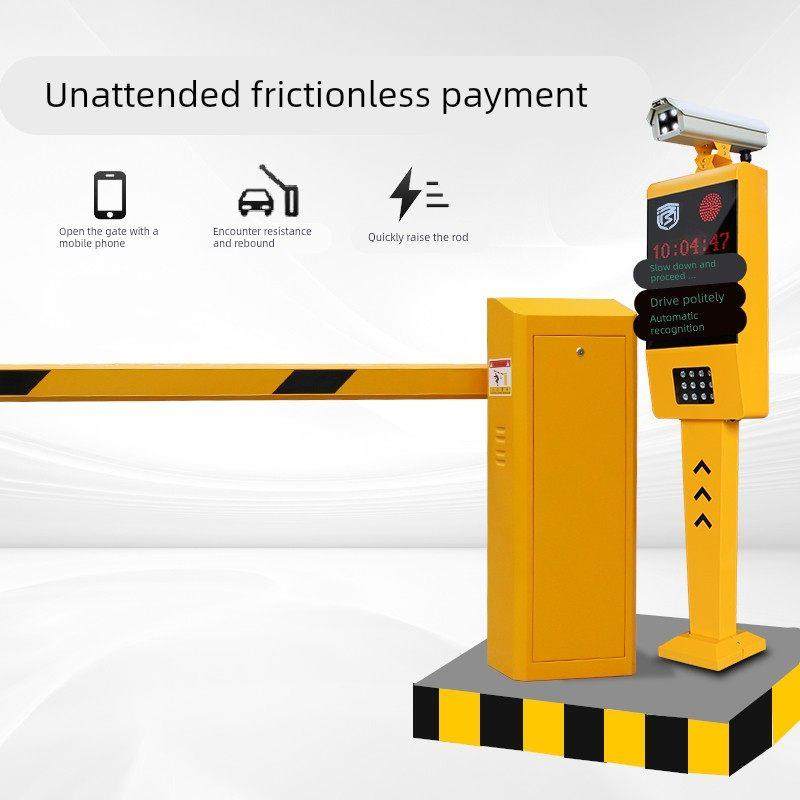 小区直杆道闸机 电动遥控门 升降杆 停车场收费门禁系统 折叠杆