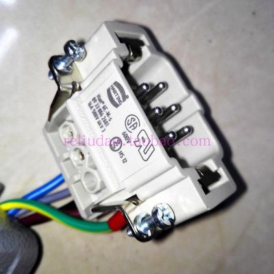 HARTING连接器09330062601公芯Han-6E-M-s六针16A/500V原装现货