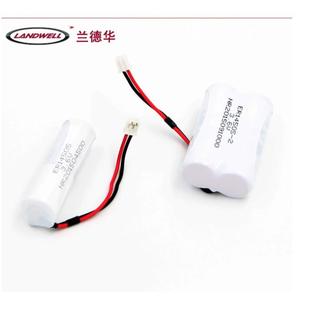 000EF雙節電池cx9000P2000P單節電池.6V巡檢 蘭德華巡更棒專用L