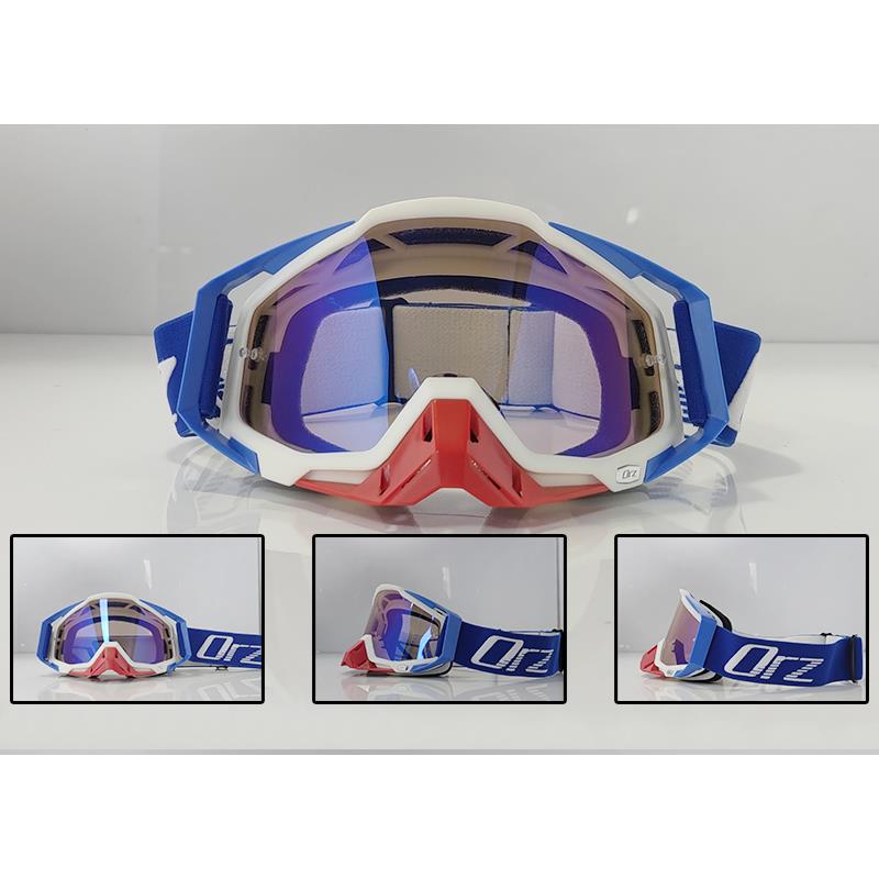 ORZ风镜越野摩托车头盔风镜拉力盔山地DH速降镜片护目镜男女防尘