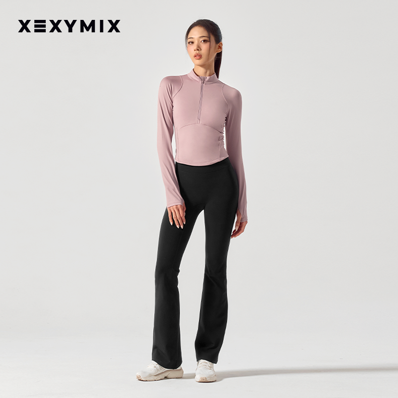 XELLA厚磨毛微喇瑜伽裤10分+