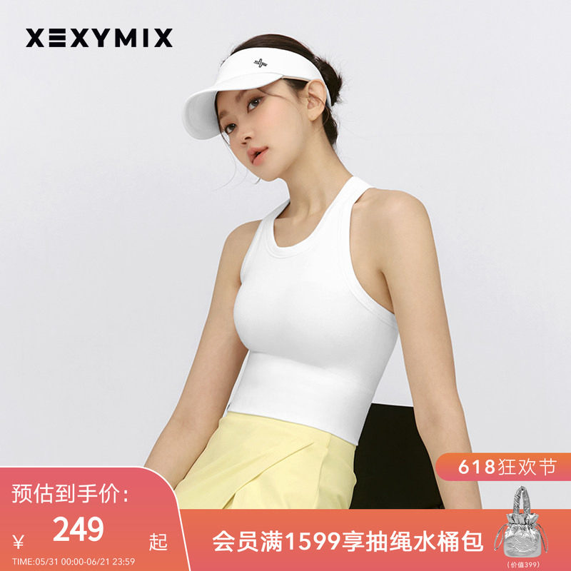 xexymixX小标露顶遮阳运动帽