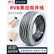 纯铜平行线RVB0.5平方黑白2芯LED喇叭音响线缆纯无氧铜监控电源线