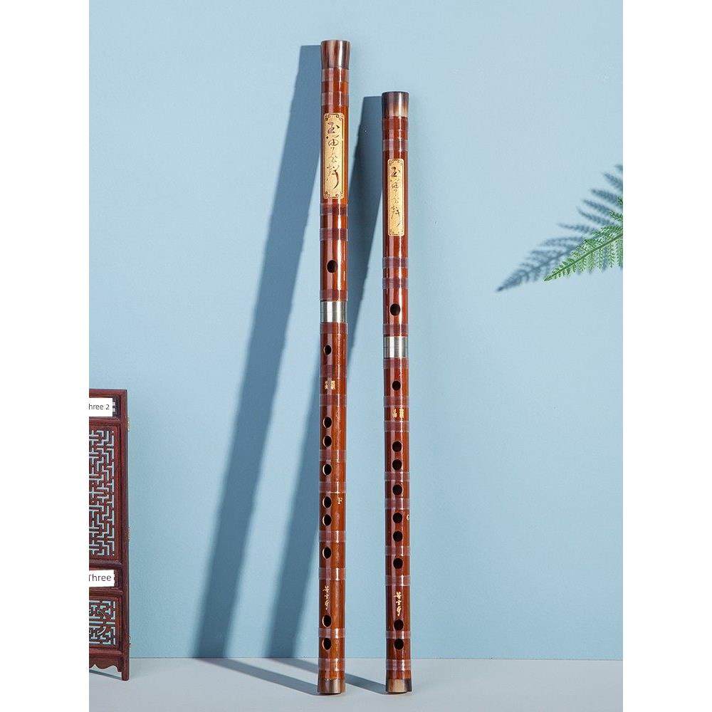 灵声乐器董雪华笛子专业竹笛8886编号笛演奏两节笛乐器横笛演奏笛