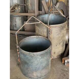 孔桩吊桶 挖桩用吊桶 摩擦桩吊桶 小吊机配件 人工孔桩哈儿吊机