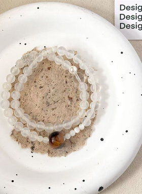 【愈见远山】一味良方原创时尚手作饰品文艺清新串珠手链手串