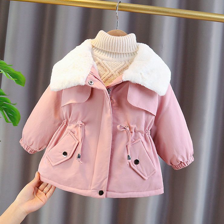 派克服秋冬季棉衣洋气儿童棉上衣