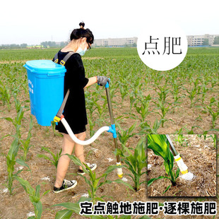 热销农用施肥器不锈钢手动点肥溜肥追肥神器多功能玉米蔬菜追肥撒