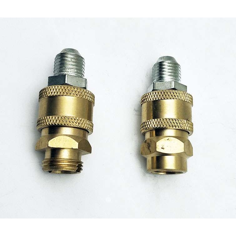 280 380型高压清洗机泵头出水管快速接头活动脱卸18 14mm外丝新品