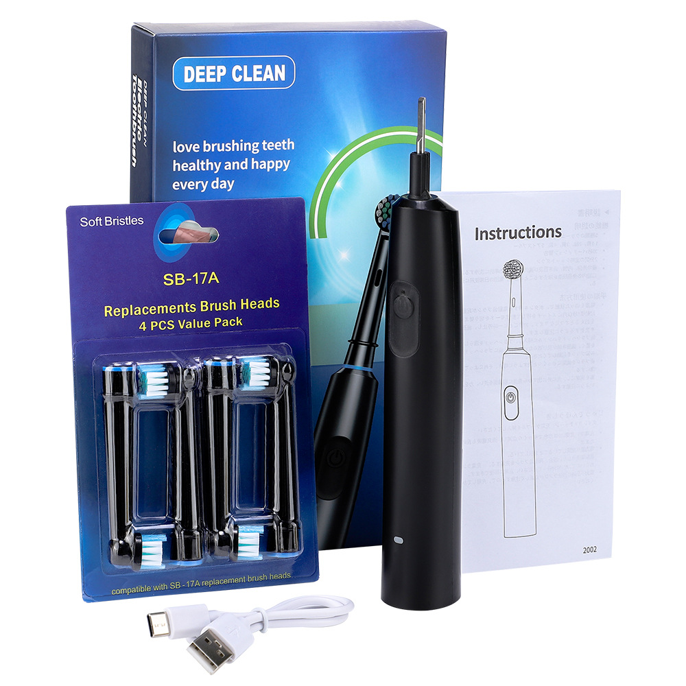 Electric Toothbrush Rotary Rechargeable Electric Toothbrush