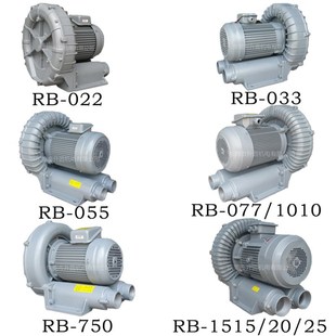 升圆涡轮高压环形通风机 新品 RB全风三相低噪音气泵7.5kw漩涡增压