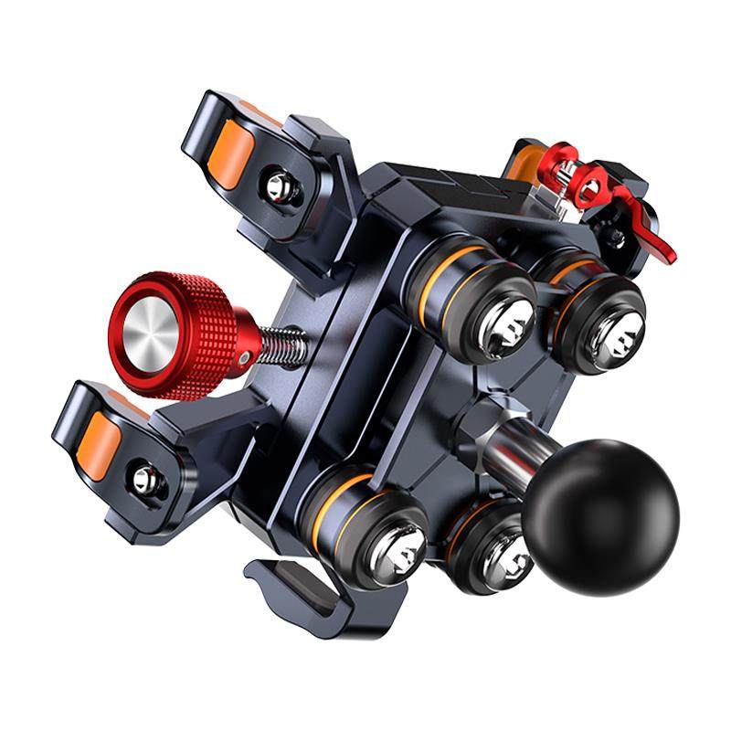 兰帕特天蝎机车手机架防震防抖机车电动脚踏车骑行导航拍摄架