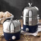 304不锈钢蒸蛋器家用小型自动断电多功能蒸蛋器宿舍早餐机鸡蛋羹