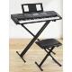 琴档款 琴凳组合 电子琴架 电子琴放置架 键盘架 钢琴凳