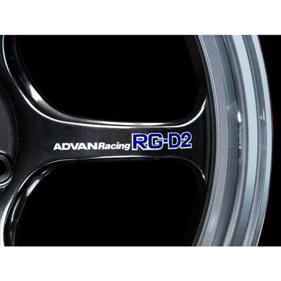 适用于Advan Racing Rg-D2轮毂装饰车贴纸Rgd2轮辋修改修覆贴花