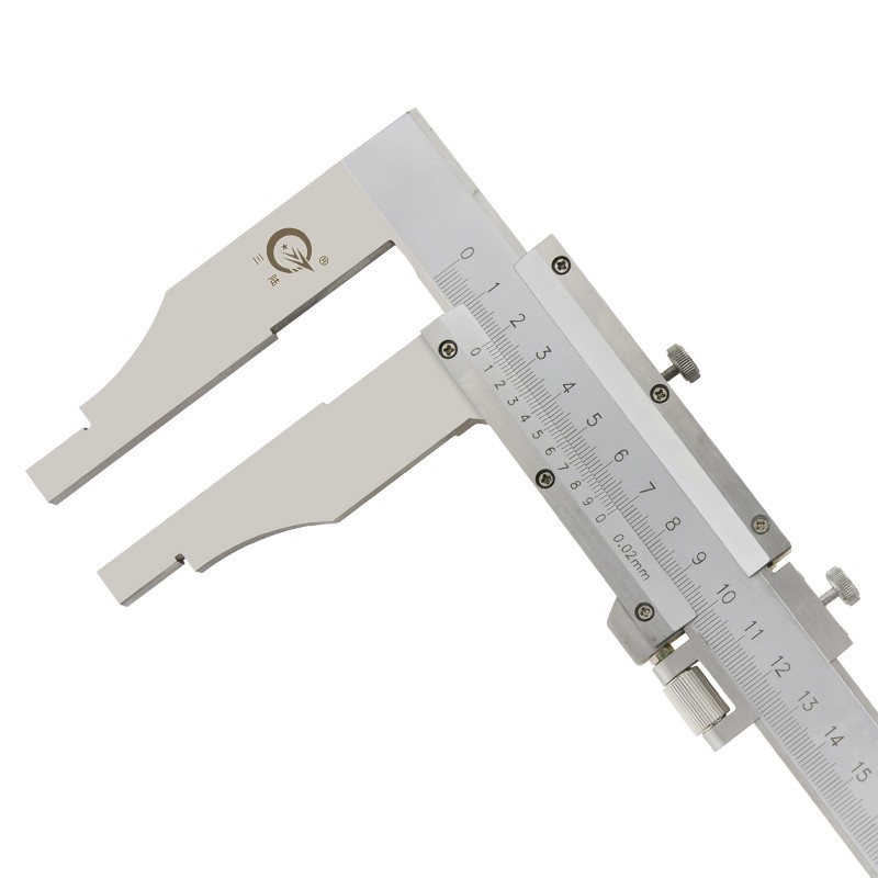 成都三陆不锈钢加长爪游标卡尺高精度大卡尺0-300-500-600-1000mm